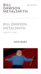 Mobile Screenshot of billdawsonmetalsmith.com