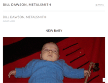 Tablet Screenshot of billdawsonmetalsmith.com
